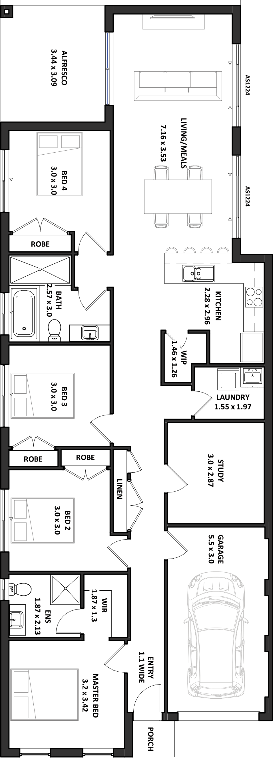 Hale M18 (II) floor plan