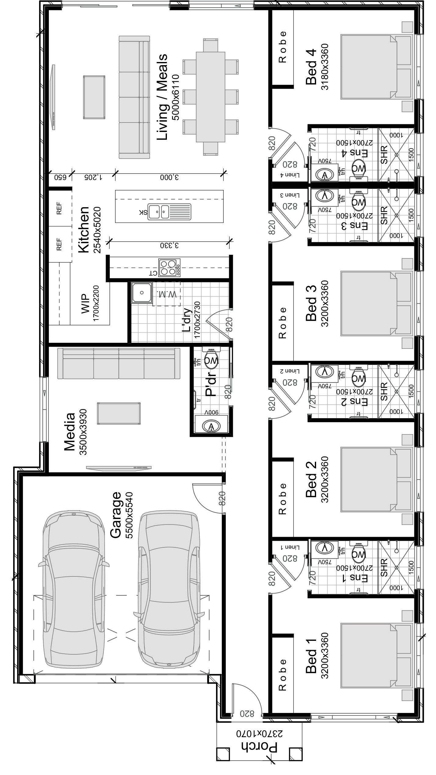 Acton 23 floor plan 1