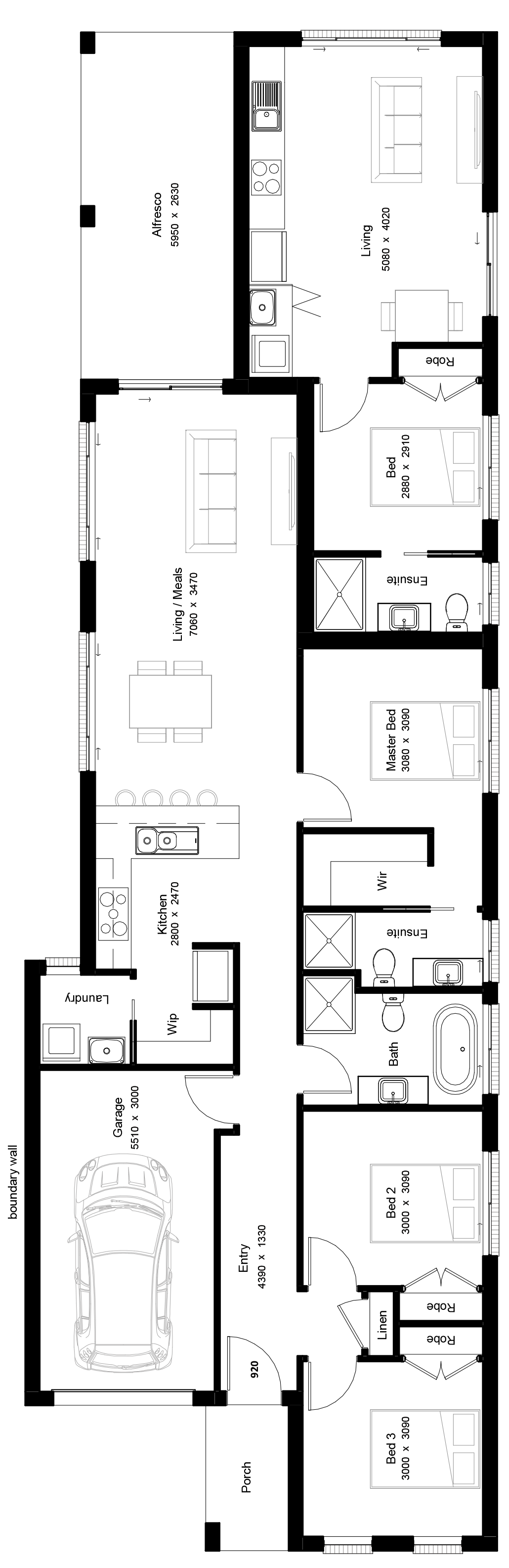 Halton M20 floor plan