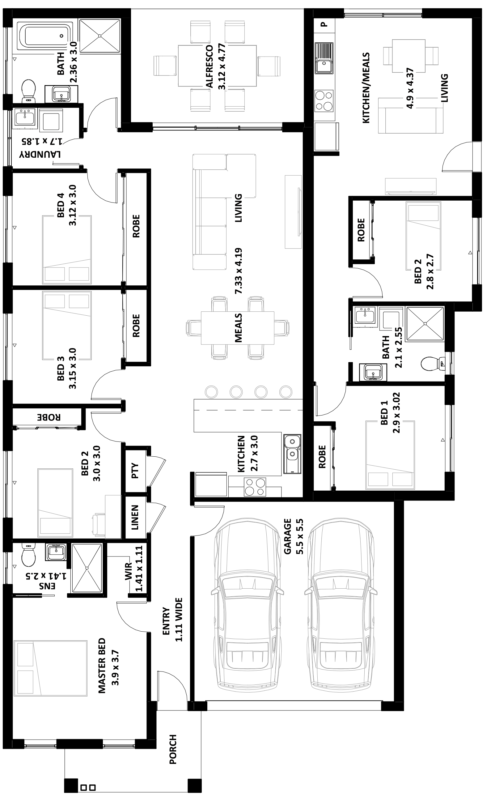 Halton R26 floor plan
