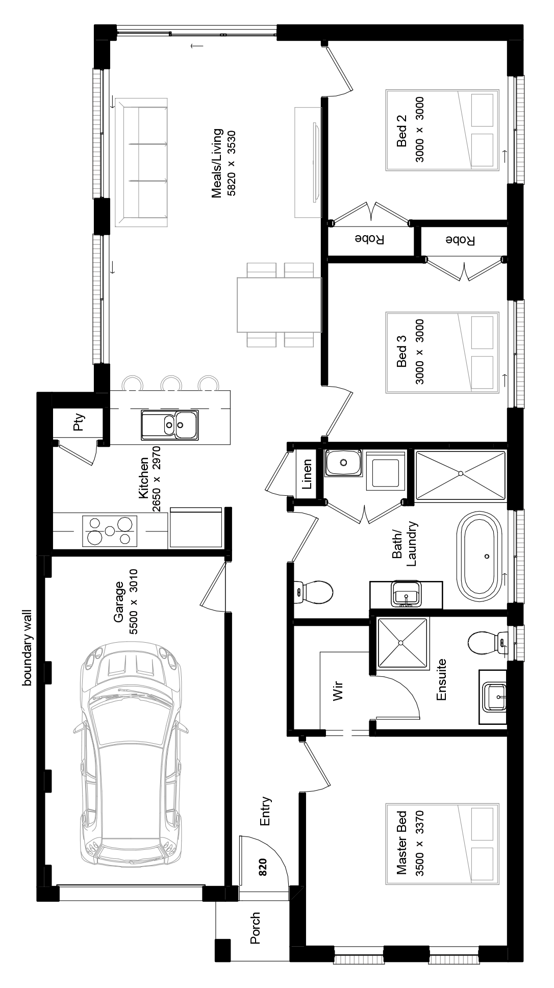 Hale M13 floor plan