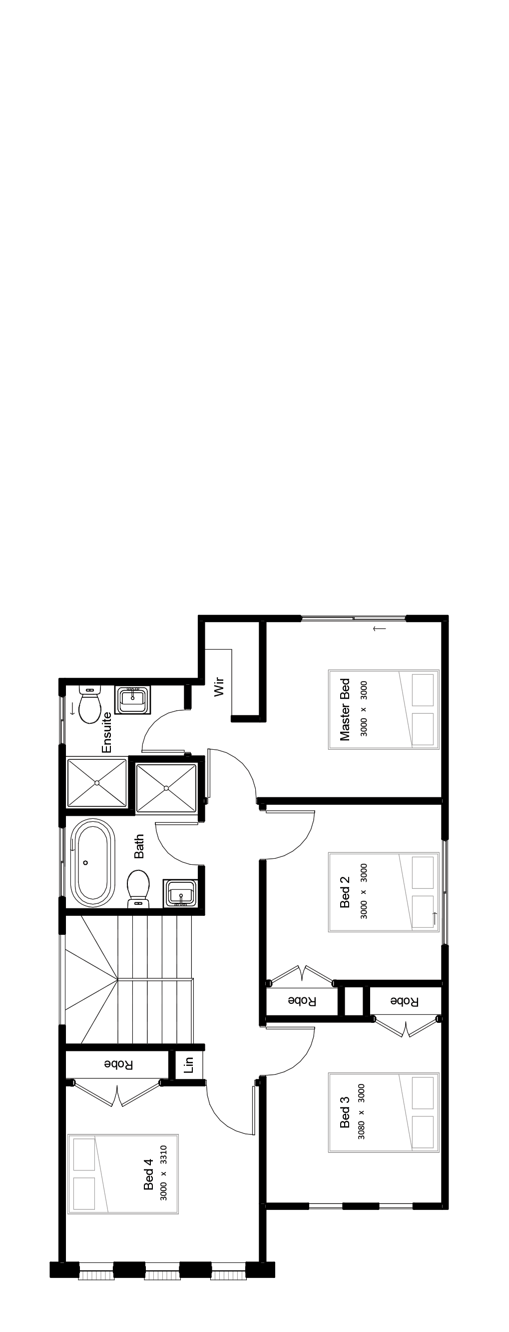 Eaton 19 - Rear Loaded first floor